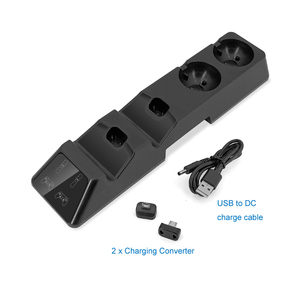 KJH çift şarj standı PS hareket denetleyicisi için <span class=keywords><strong>PS4</strong></span> denetleyicisi için Playstation 4 şarj için şarj istasyonu değiştirme - Product Image 3