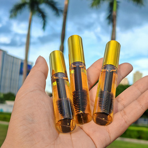 Sérum stimulant la croissance des cils et des sourcils à base de peptides et d'huile de ricin biologique, mascara - Product Image 1