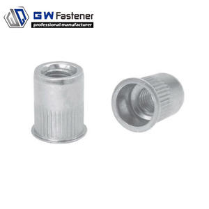 Staal Platte Kop Gekartelde Lichaam Dunne Muur Geribbelde Grote Flens Klinknagel Noten - Product Image 6