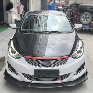 <b>For</b> Hyundai Elantra <b>Car</b> Front Bumper Lip Splitter <b>Diffuser</b> Spoiler <b>For</b> Hyundai Elantra Style Bumper Guard <b>Car</b> Accessories - Product Image 3