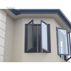 Thiết kế hiện đại nhiệt phá vỡ Nhôm & thép không gỉ Swing casement cửa sổ tiết kiệm năng lượng kính an toàn cho home & văn phòng - Product Image 2