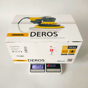 Pour <span class=keywords><strong>Mirka</strong></span> 350W <span class=keywords><strong>ponceuse</strong></span> <span class=keywords><strong>électrique</strong></span> 6 pouces broyeur à bois Machine de polissage 150mm papier de verre outils <span class=keywords><strong>électrique</strong></span>s pour peinture de voiture nominale 220V pour - Product Image 4