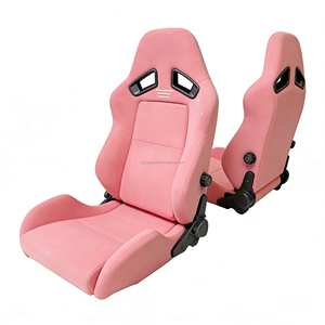 Asiento de Coche de Carreras Modificado MRK, PVC PU Negro para Honda Civic, Asientos Deportivos Recaro Rs7, Asiento <span class=keywords><strong>Toledo</strong></span> 2016 - Product Image 3