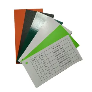 PVC Tarp Waterproof UV Resistant PVC Tarpaulin Tear Fefiant Windproof Acid Resistant Vinyl Tarp