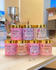 Etiquetas en rollo impresas personalizadas, adhesivo impermeable, pegatinas para aceites esenciales, etiquetas para cosméticos - Product Image 4