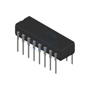 Original Integrated Circuits 16-CDIP (0.300", 7.62mm) ULS2070H-883 Authorized Distributor TRANS 4NPN DARL 50V 16CERDIP - Product Image 1