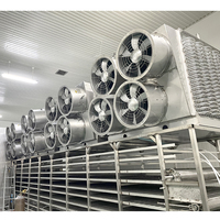 Industriële IQF Tunnel-/spiraalvriezer van roestvrij staal 304, snelvriesapparatuur voor fruit, groenten, vlees, vis, CE ISO gecertificeerd