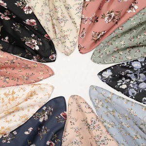 Zifeng-Pañuelo de chifón cuadrado con estampado musulmán, Hijab de chifón Tradicional, Nigeriana, OEM - Product Image 1