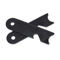 Grattoir allume-feu d'extérieur petit outil multifonction pour ouvre-bouteille de survie grattoir couteau à feu avec règle de carte
