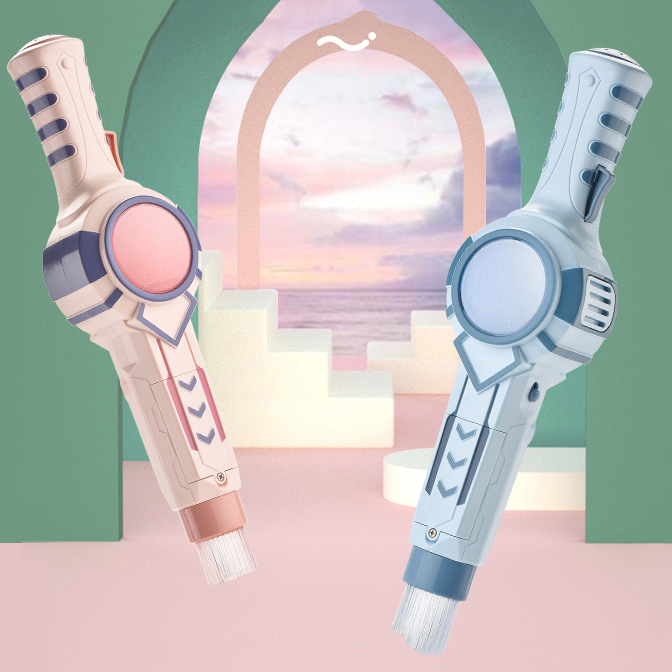 Новинка лета 2021, милая автоматическая машина для курения волшебных пузырей, электрическая автоматическая машина для выдувания пузырей