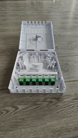 Boîtier de terminaison mural Newsun NSTB-R24 24 ports FTTH pour fibre optique, adaptateur SC APC, câblage réseau intérieur, garantie 2 ans