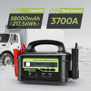 Yesper P1, Nuevo Lanzamiento, Arrancador de Emergencia Portátil de Alta Potencia, 12V 24V 58800mAh, Paquete de Arranque P1, Arrancador P1 Mo - Product Image 3