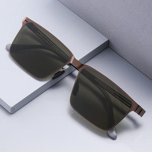 Lunettes de soleil pour hommes Ks-3819, monture carrée, polarisées, verres TAC UV400, monture en plastique et métal, pour la conduite et les activités de plein air - Product Image 1