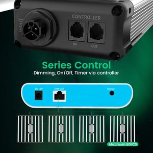 Éclairage horticole à spectre complet 650W pour plantes d'intérieur, angle de faisceau 120° °   Profilé en aluminium IP65 pour éclairage LED améliorant la luminosité - Product Image 3