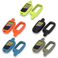 Housse en silicone pour GPS portable compatible avec Garmin GPSMAP 62 63 64 65 64S 63CSX 629SC 621SC, coque de protection GPS d'extérieur résistante aux chutes