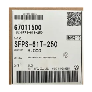 Connettore JST SFPS-61T-250 contatto per connettore terminale a bandiera con linguette spesse 0.8mm