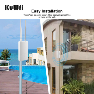 Venta caliente KuWFi IP65 Wireless AP 1200Mbps <span class=keywords><strong>Mesh</strong></span> <span class=keywords><strong>Router</strong></span> Omni 5dbi 4G Outdoor Lte <span class=keywords><strong>Modem</strong></span> Punto de acceso inalámbrico - Product Image 6