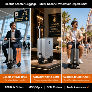 Maleta <span class=keywords><strong>de</strong></span> Viaje con Ruedas para Niños, Scooter Inteligente, Apta para el Aeropuerto, Precio Económico, Venta al Por Mayor - Product Image 4