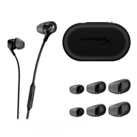 Audífonos HyperX Earbuds II para Juegos con Micrófono, Intraaurales con Cable, Inmersivos, Resistentes al Agua IPX-3, 3.5mm para PS4/PS5/Xbox Series