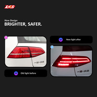Luz Trasera LED para VW Golf7 2013-2019 7.5 MK7, Luz de Freno Trasera con Animación DRL, 12V 6000K, Accesorios para Auto, Nuevo Estado, Estilo Automotriz
