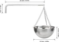 Sauna öl becher Sauna Aroma therapie öl halter Ätherisches Öl Duft Diffusor Schüssel für Sauna und Spa