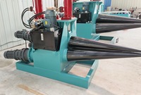 Machine de cintrage et de formage de tôles semi-automatique à cône hydraulique pour tôles d'acier inoxydable, d'acier au carbone et d'aluminium APMT