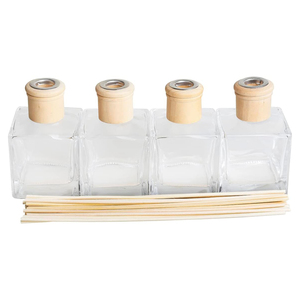 Popular Inthetrend 50ml Luxury Glass Home Decorative Aromatherapy Fragrance <b>Reed</b> <b>Diffuser</b> with Long-Lasting 15-30 Days - Product Image 4