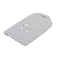 Étui de protection en silicone intelligent à 4 clés pour Renault Koleos Espace Koleen Accessoires de clé de voiture Housse de clé et sac à clés