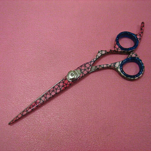 Color razor edge scissors, Paper coated , Ball Bearing Screw - Product Image 1