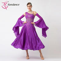 B-23111 personnalisé nouvelle robe de danse de salon standard international robes de danse de salon en soie perlée de haute qualité à vendre