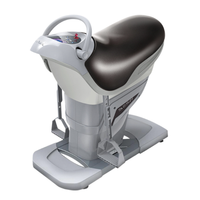 Machine d'équitation extérieure électrique de fitness à domicile verticale aérobie brûlant les graisses minceur plate-forme de vibration pour l'exercice du corps