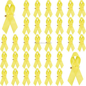 OKAY <span class=keywords><strong>Ruban</strong></span> de satin simple face en polyester personnalisé Rubans de sensibilisation Pin pour rubans de sensibilisation - Product Image 6
