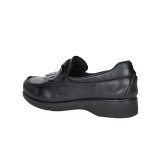 Mocassini da Donna Frau 53L8 in Pelle Nera, Scarpe Casual Slip-On - Product Image 3