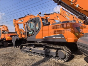Excavadora de cadenas Develon DX220LCA, máquina hidráulica de movimiento de tierras de alta resistencia - Product Image 4