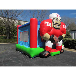 PVC Steelers 5 en 1 Super Combo Football Bounce House Combo <span class=keywords><strong>Alquiler</strong></span> toboganes de agua baratos - Product Image 6