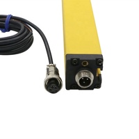Interruptor de Sensor de cortina de luz de seguridad de 40mm, dispositivo de protección de rejilla infrarroja de haz 8 10 12 14, 20mm