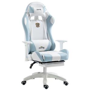 Chaise de bureau de conférence moderne de luxe léger, dossier haut, simple, pivotante, en cuir, chaise de patron avec roulettes, design ergonomique - Product Image 1