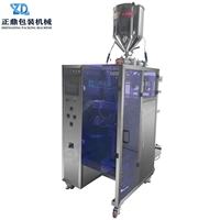 Machine de remplissage et de scellage verticale VFFS pour sachets de boisson enzymatique à l'eau de coco, liquides et pâtes de formes spéciales, de qualité alimentaire