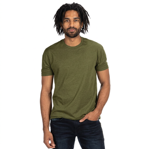 High Quality Wholesale 100% Cotton <b>Tshirts</b> Sublimation T Shirts <b>Plain</b> Custom Printing Oversized <b>White</b> Blank T-Shirt - Product Image 1