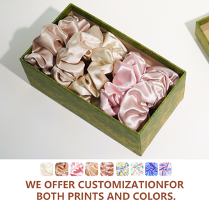 عصابة رأس مخصصة بتصميم فريد وسعر منخفض، مصنوعة من حرير التوت النقي 100٪، بيع مباشر - Product Image 2