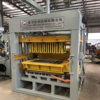 Machine automatique de fabrication de briques de pavé 4-15 pour la production de blocs commerciaux