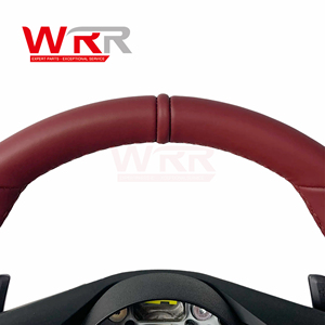 พวงมาลัยรถยนต์หนังแท้สำหรับ911 718 porche <span class=keywords><strong>GTS</strong></span> <span class=keywords><strong>2008</strong></span>บ็อกเซอร์รอบต่อนาทีพานาเมร่า - Product Image 3