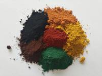 Pigment d'oxyde de fer pour ciment, béton, brique, asphalte, peinture, revêtement