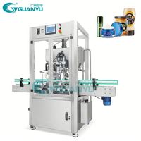 Machine de remplissage et d'emballage automatique à 2 têtes pour beurre de karité, crème fouettée, pâte cosmétique à haute viscosité et sauce