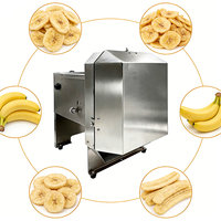 Cortador de Plátanos Eléctrico con Resorte, Ideal para Cantinas Escolares, Evita Lesiones en los Dedos, Alimentador Desmontable y Seguro