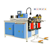 Machine à barres omnibus de production efficace Machine de traitement de barres omnibus en cuivre CNC Machine à cintrer de poinçonnage de coupe de barres omnibus hydrauliques