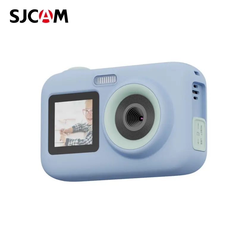 Grosir kamera Digital anak-anak SJCAM Funcam Plus hadiah Natal 1080 HD kartun kamera Digital anak-anak