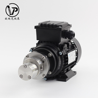 Pompe à engrenages magnétique en acier inoxydable MG300XK AC220V, pompe de transfert de fluides industrielle haute pression