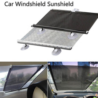 Parasol Retráctil de Polietileno para Ventana de Coche, 68*125CM, Protector Solar con Bloqueo de Calor, Accesorios para Coche, Venta al por Mayor