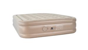 Оптовая продажа, быстрый надувной двухслойный надувной матрас, переносной для активного отдыха и путешествий со встроенным насосом - Product Image 4